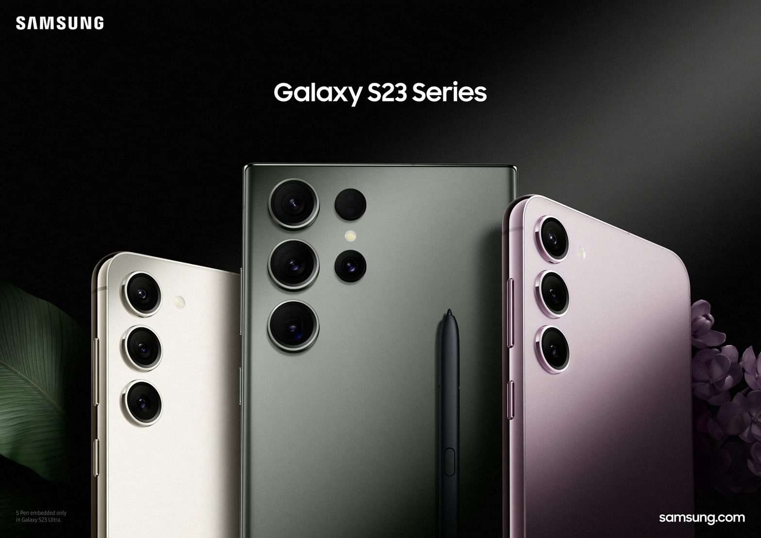 【#Samsung Galaxy S23系列新品列陣！一文睇晒詳盡規格同升級位】
今日凌晨嘅Samsung新機發佈會，為大家帶嚟全新Galaxy S23系列一共3款旗艦新機，一次過滿足晒Fans唔同需求！當中最觸目梗係Galaxy S23